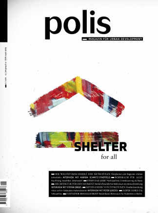 Cover polis Magazin 2016/01: SHELTER for all