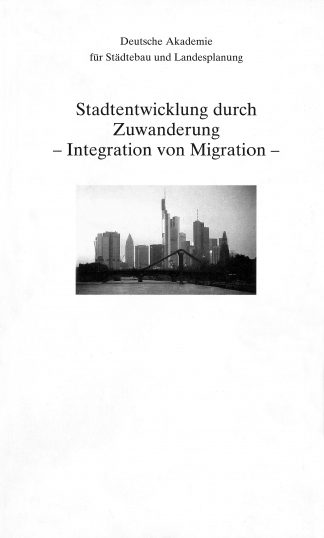 Cover "Stadtentwicklung durch Zuwanderung"