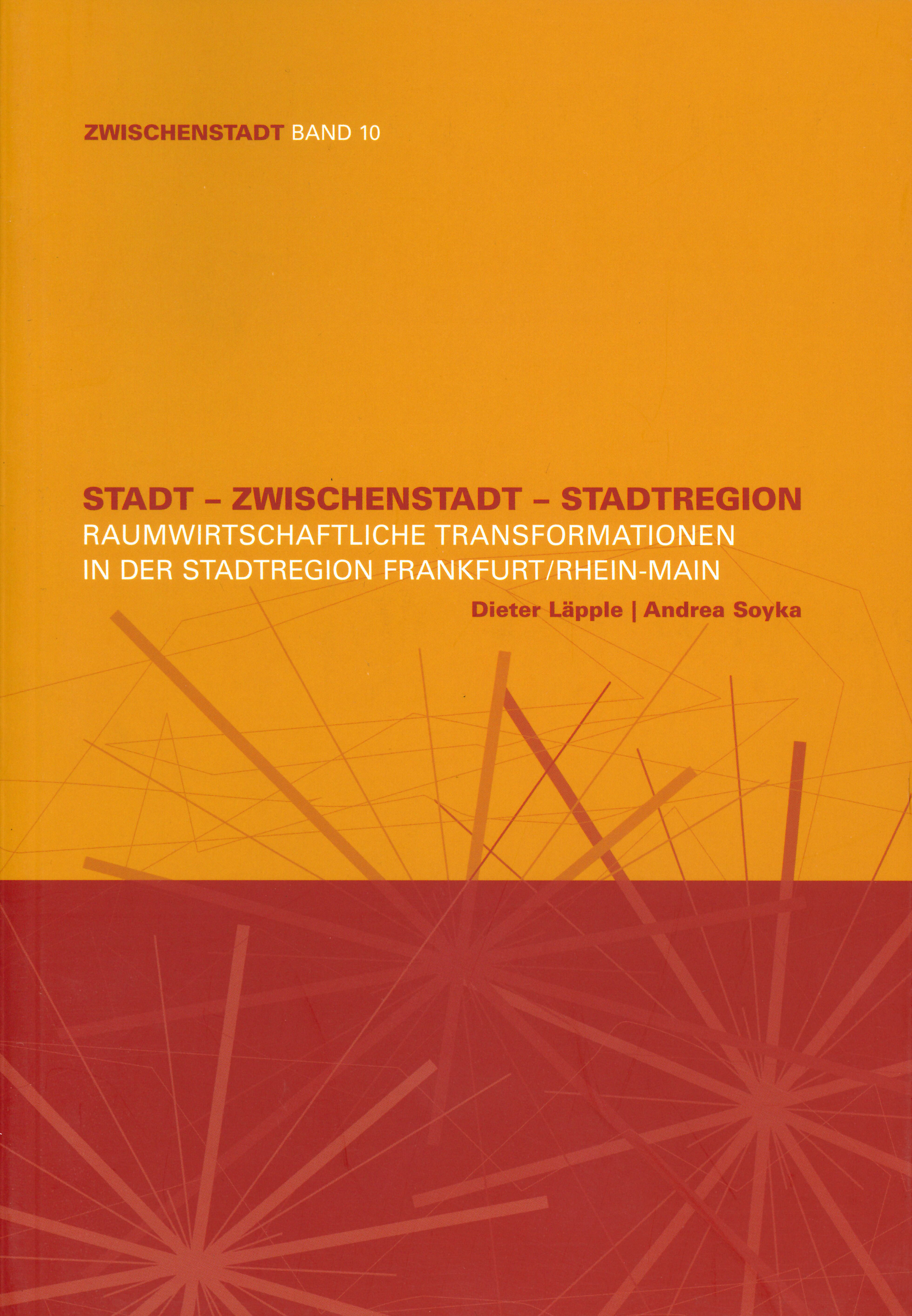 Cover "Stadt – Zwischenstadt – Stadtregion" (Zwischenstadt, Band 10)