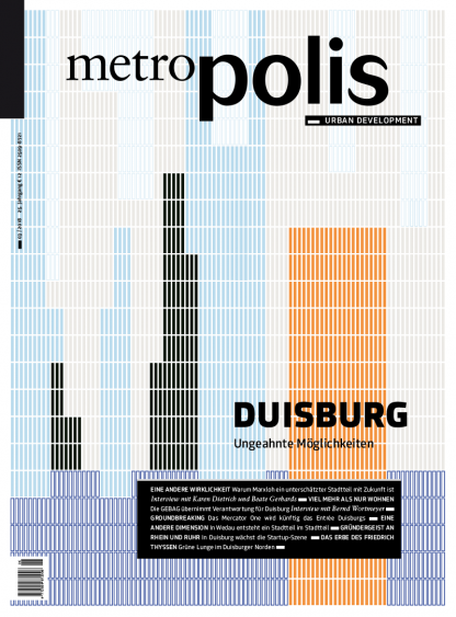 Cover metro.polis magazin 2018/03: DUISBURG