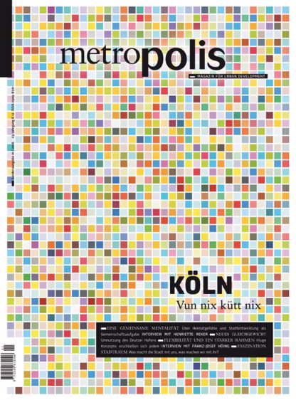 Cover metro.polis Magazin 2016/01: KÖLN