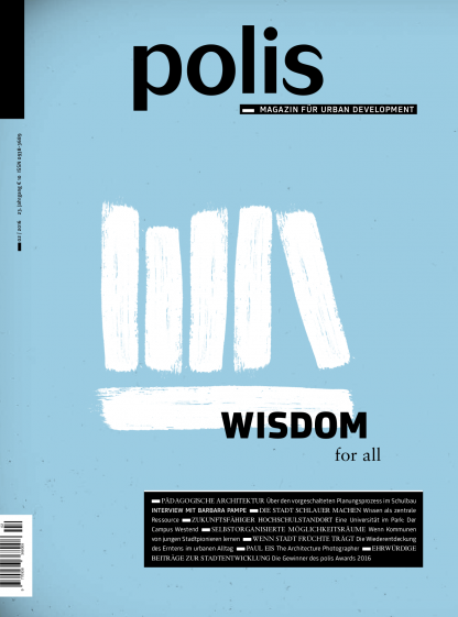 Cover polis Magazin 2016/02: WISDOM for all