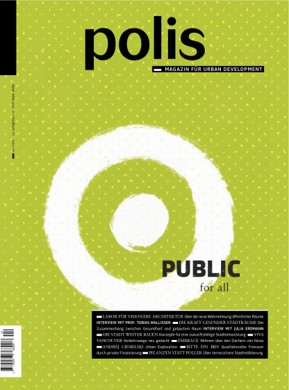 Cover polis Magazin 2016/04: PUBLIC for all